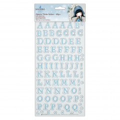 Alphabet Thicker Sticker - Santoro